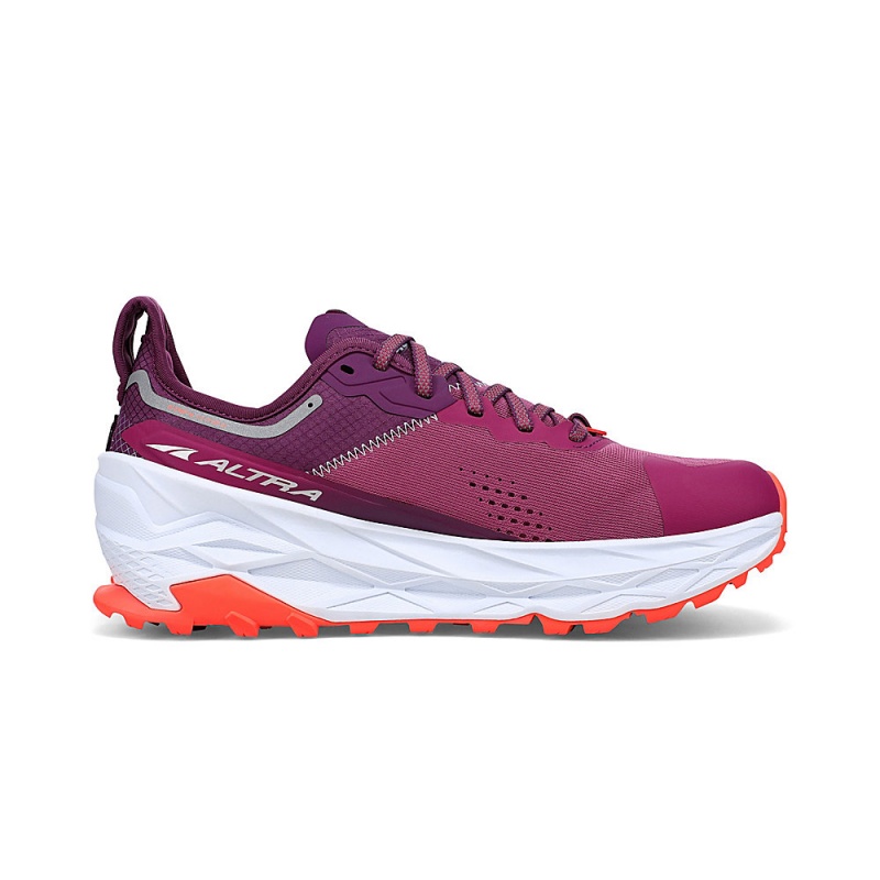 Altra OLYMPUS 5 Trail Schoenen Dames Paars Oranje | Belgie AL0869Q49