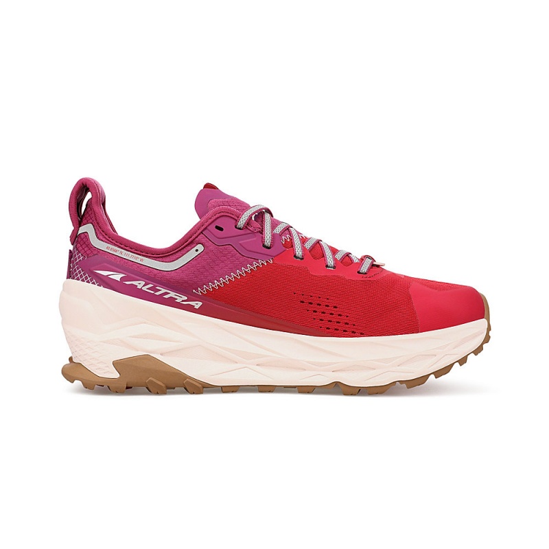 Altra OLYMPUS 5 Trail Schoenen Dames Rood Roze | Belgie AL8962T01