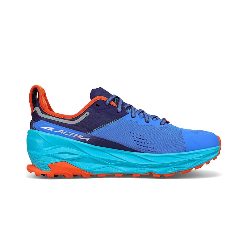 Altra OLYMPUS 5 Trail Schoenen Heren Blauw | Belgie AL9371P08