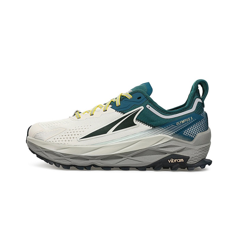 Altra OLYMPUS 5 Trail Schoenen Heren Grijs Turquoise | Belgie AL9387F27