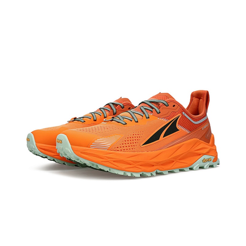 Altra OLYMPUS 5 Trail Schoenen Heren Oranje | Belgie AL4810U64