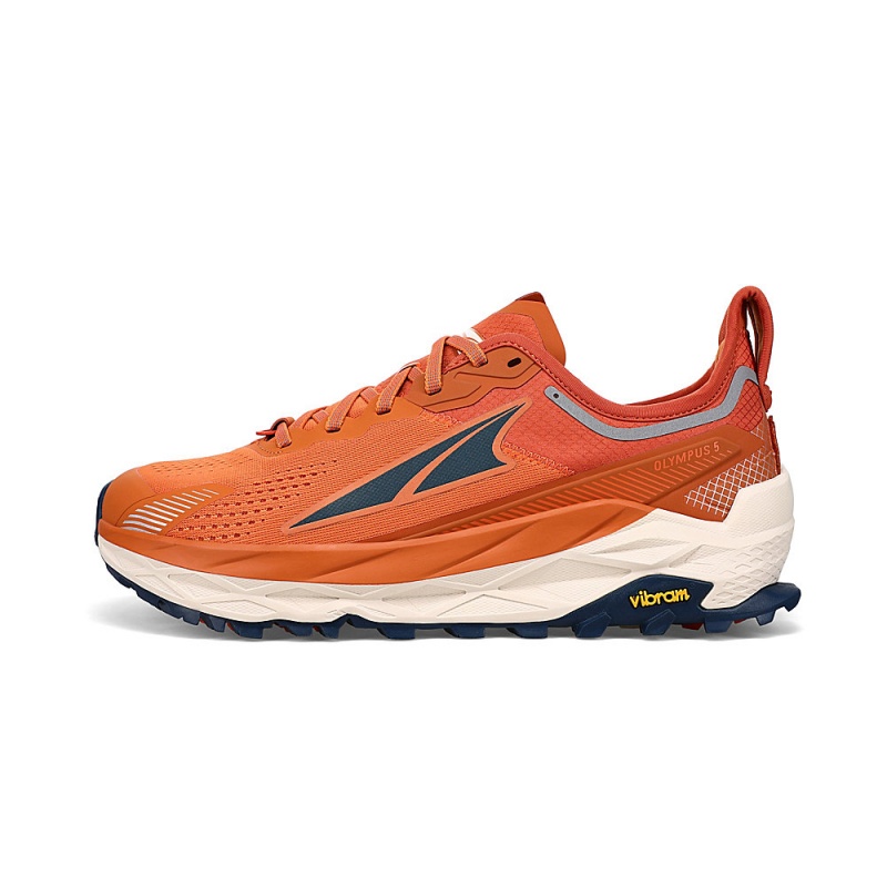 Altra OLYMPUS 5 Trail Schoenen Heren Oranje | Belgie AL7841G85