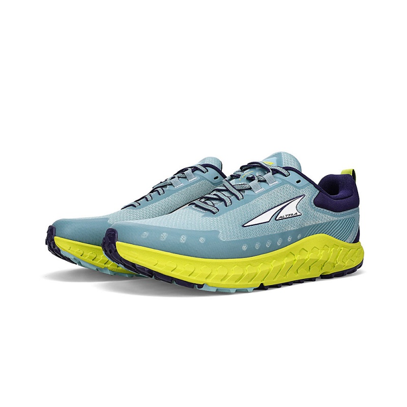 Altra OUTROAD 2 Loopschoenen Dames Blauw Groen | Belgie AL7981Y76