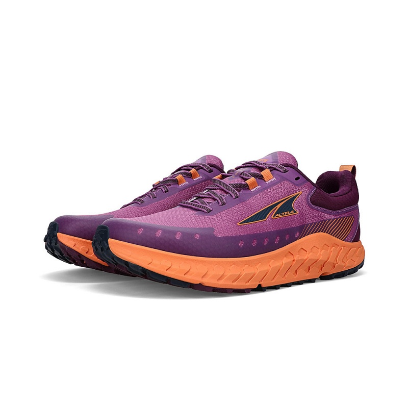 Altra OUTROAD 2 Trail Schoenen Dames Paars Oranje | Belgie AL8439J21