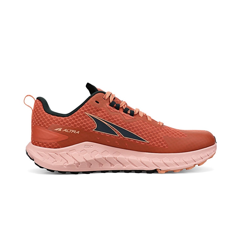 Altra OUTROAD Loopschoenen Dames Rood Oranje | Belgie AL7652V86