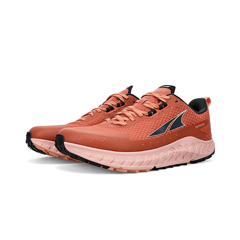 Altra OUTROAD Loopschoenen Dames Rood Oranje | Belgie AL7652V86