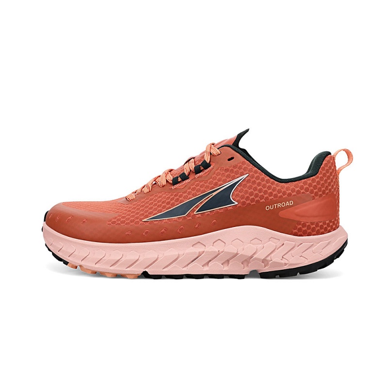 Altra OUTROAD Trail Schoenen Dames Rood Oranje | Belgie AL5409E97