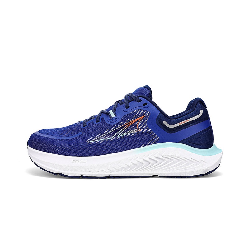 Altra PARADIGM 7 Loopschoenen Heren Blauw | Belgie AL6759H70