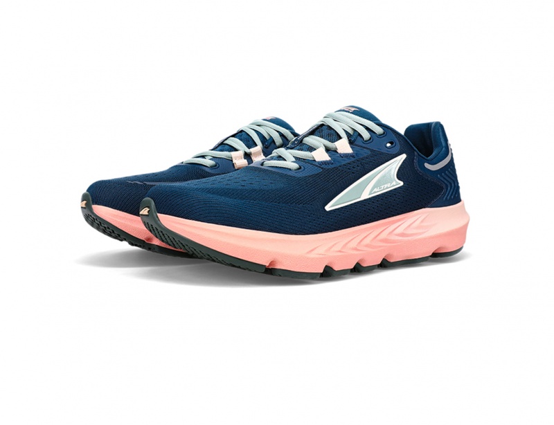 Altra PROVISION 7 Loopschoenen Dames Donkerblauw Roze | Belgie AL6510M40