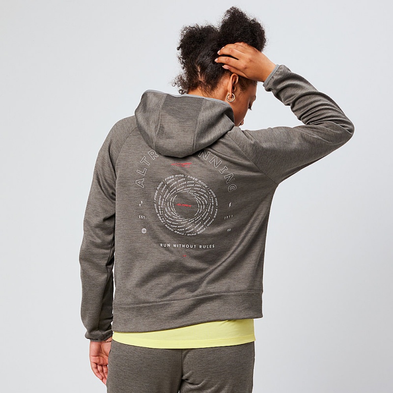 Altra RUN WITHOUT RULES Hoodie Dames Grijs | Belgie AL8215T80