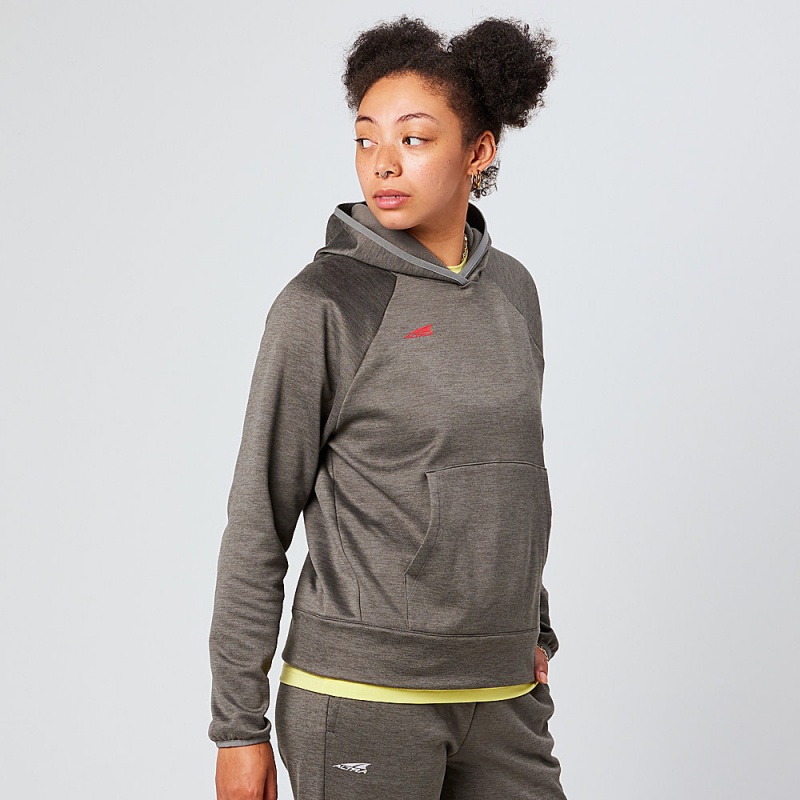 Altra RUN WITHOUT RULES Hoodie Dames Grijs | Belgie AL8215T80