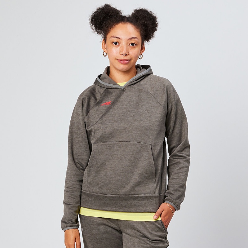 Altra RUN WITHOUT RULES Hoodie Dames Grijs | Belgie AL8215T80