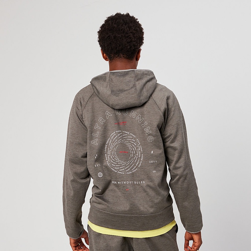 Altra RUN WITHOUT RULES Hoodie Heren Grijs | Belgie AL0417M36