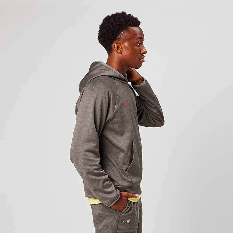 Altra RUN WITHOUT RULES Hoodie Heren Grijs | Belgie AL0417M36