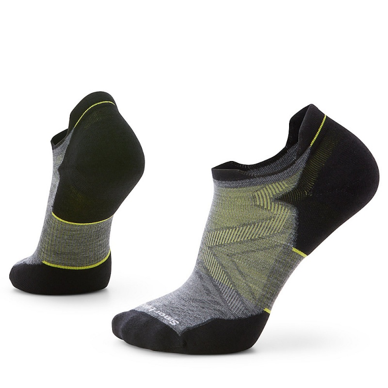 Altra SMARTWOOL RUN TARGETED CUSHION LOW ANKLE Sokken Heren Grijs | Belgie AL0728K51