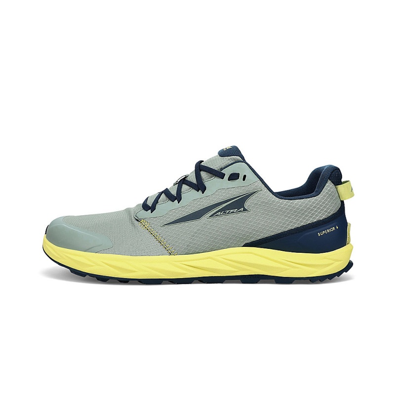 Altra SUPERIOR 6 Trail Schoenen Heren Lichtgroen | Belgie AL4170X03