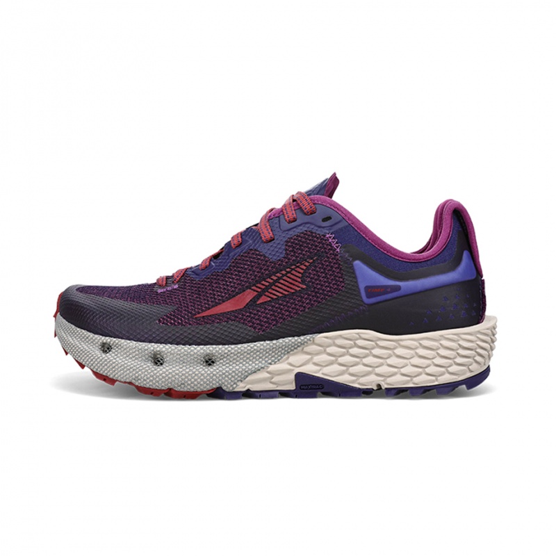 Altra TIMP 4 Trail Schoenen Dames Donkerpaars | Belgie AL3410Y34