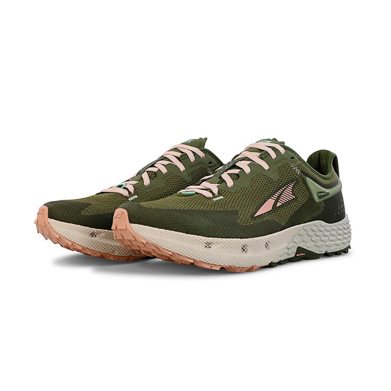 Altra TIMP 4 Trail Schoenen Dames Olijfgroen | Belgie AL2504M15