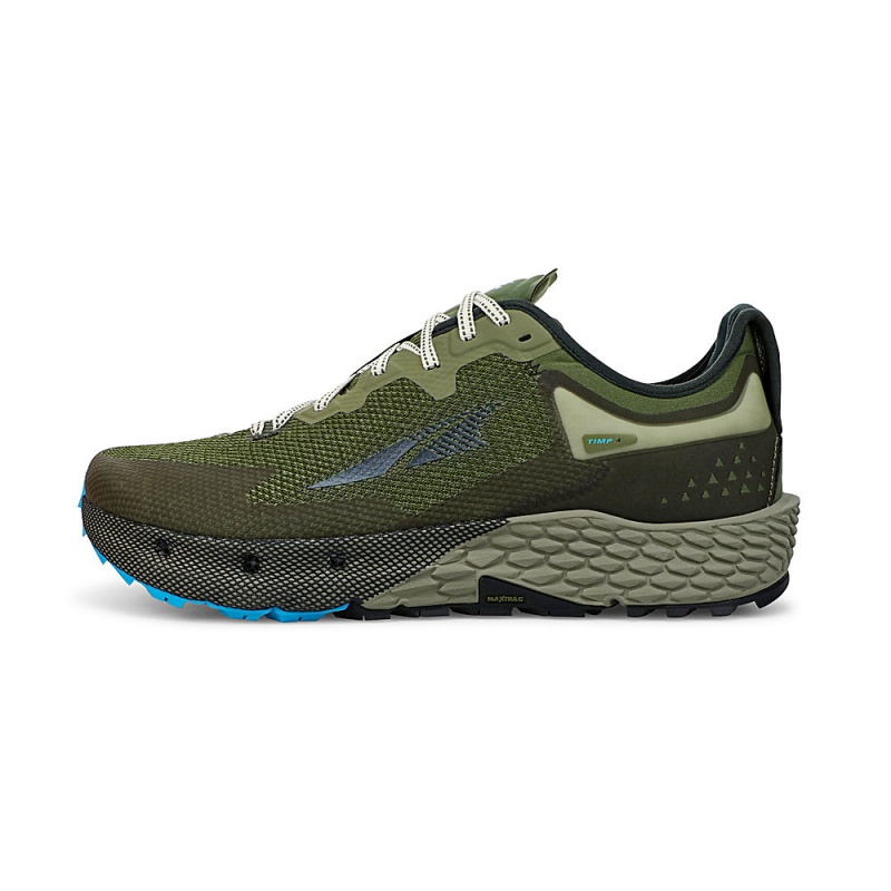 Altra TIMP 4 Trail Schoenen Heren Olijfgroen | Belgie AL2478N96