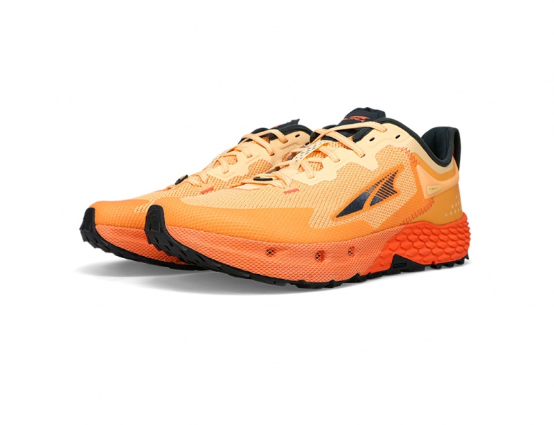 Altra TIMP 4 Trail Schoenen Heren Oranje Zwart | Belgie AL2734Q59