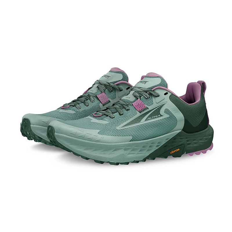 Altra TIMP 5 Trail Schoenen Dames Groen | Belgie AL7534V64