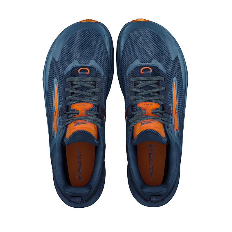 Altra TIMP 5 Trail Schoenen Heren Blauw Oranje | Belgie AL5094E36