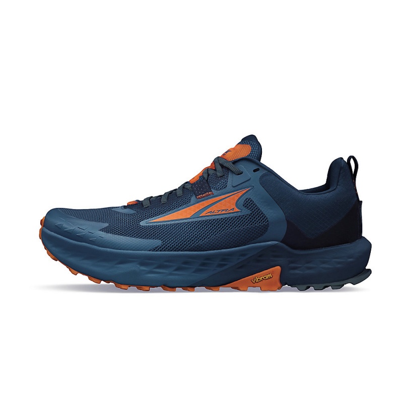 Altra TIMP 5 Trail Schoenen Heren Blauw Oranje | Belgie AL5094E36