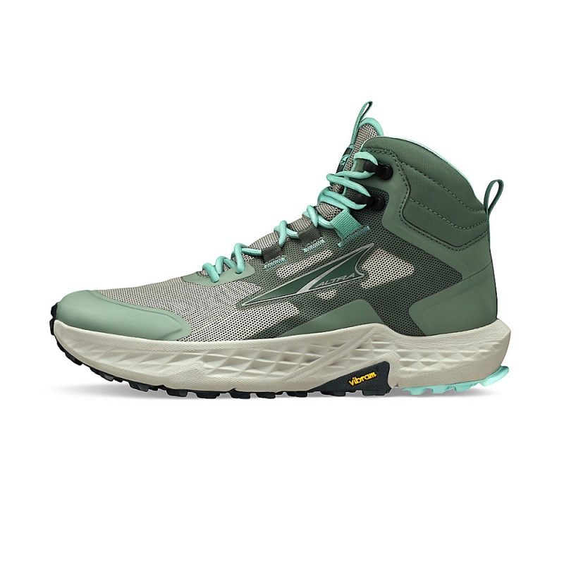 Altra TIMP HIKER Trail Schoenen Dames Grijs Groen | Belgie AL9218K81