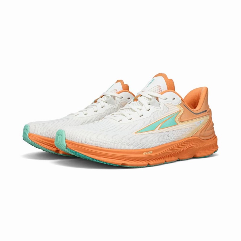 Altra TORIN 6 Loopschoenen Dames Wit Oranje | Belgie AL5386S48