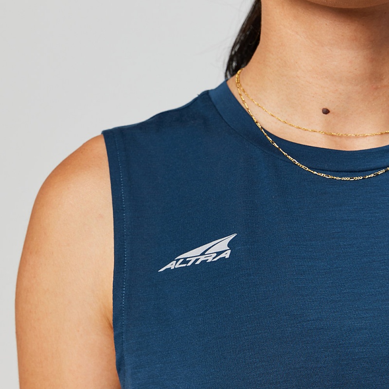 Altra TRAIL Tanktop Dames Donkerblauw | Belgie AL7136K51