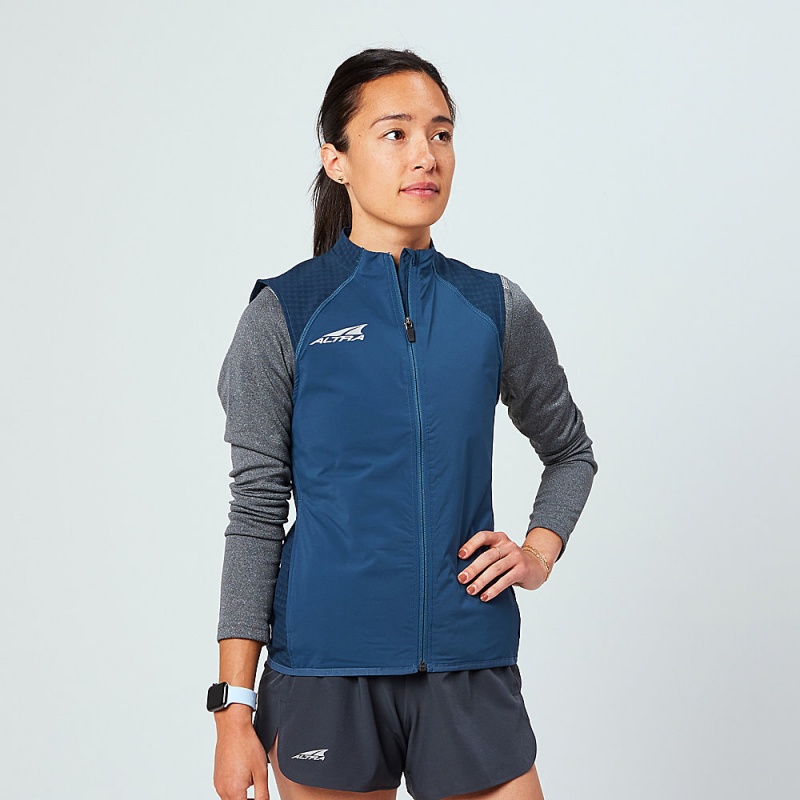 Altra TRAIL WIND VEST Jassen Dames Donkerblauw | Belgie AL4928N65