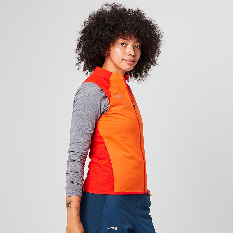 Altra TRAIL WIND VEST Jassen Dames Rood | Belgie AL6245M90