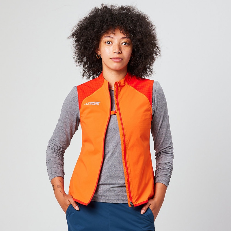 Altra TRAIL WIND VEST Jassen Dames Rood | Belgie AL6245M90