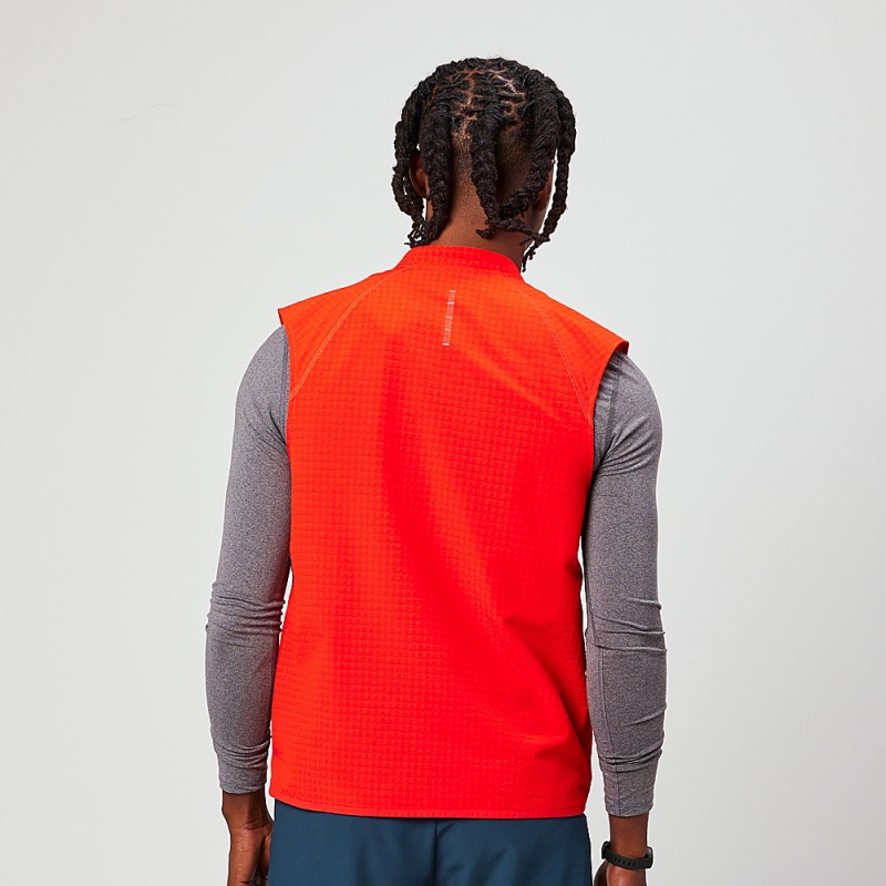 Altra TRAIL WIND VEST Jassen Heren Rood | Belgie AL5621R79