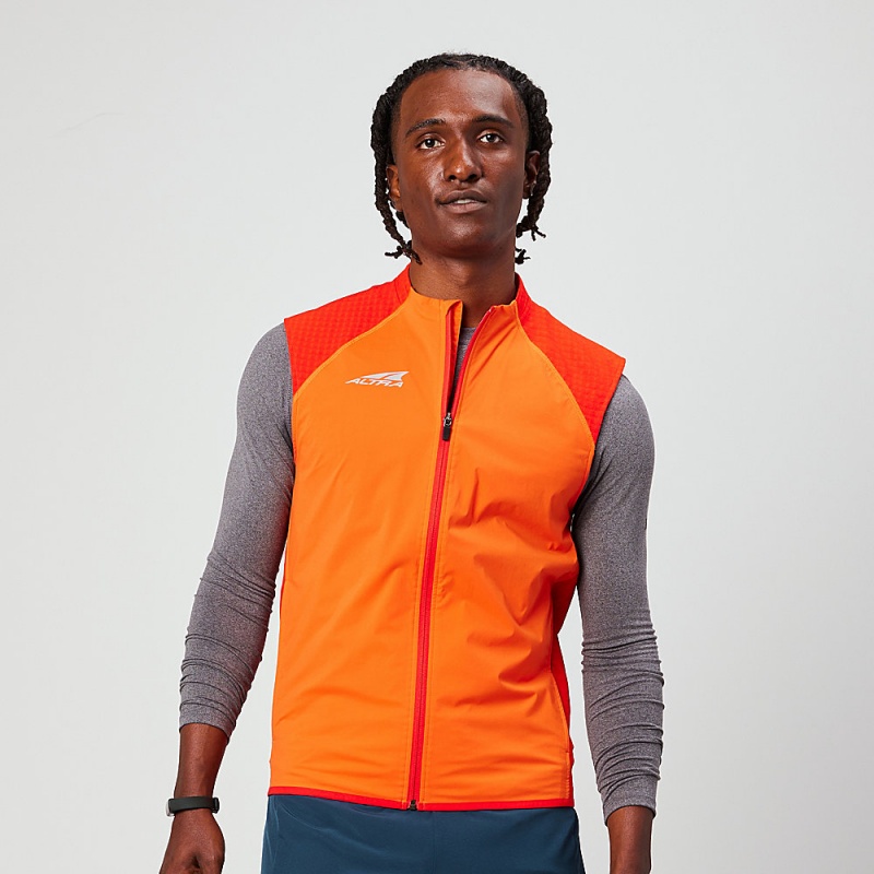 Altra TRAIL WIND VEST Jassen Heren Rood | Belgie AL5621R79