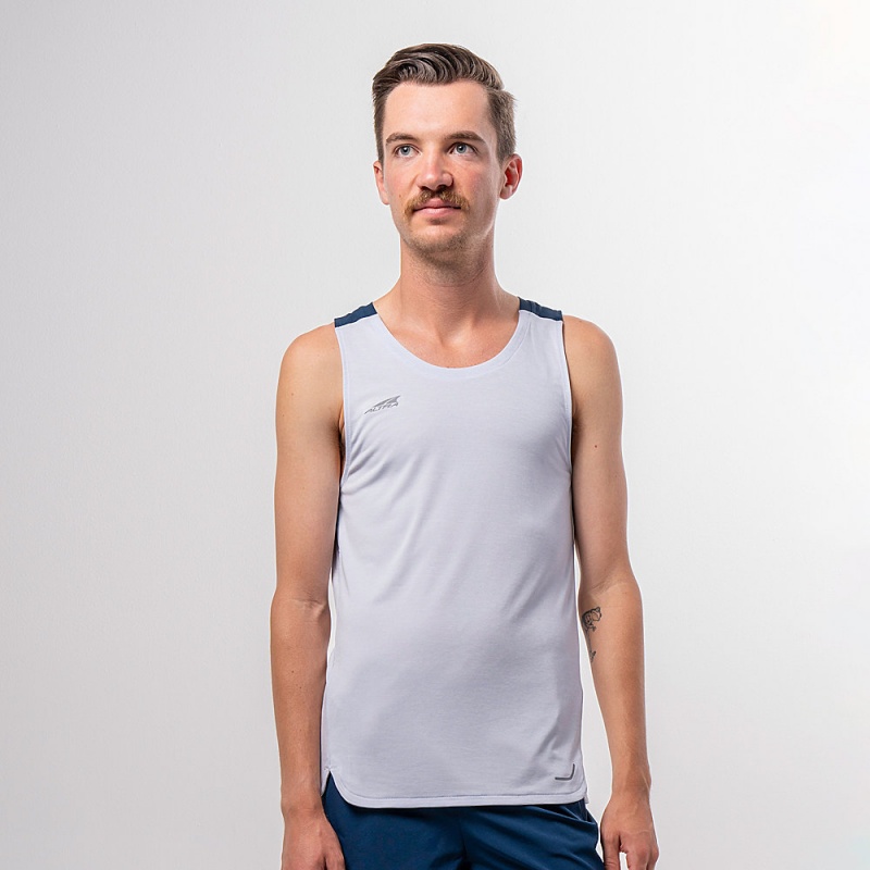 Altra VANISH Tanktop Heren Lichtblauw | Belgie AL5970D07