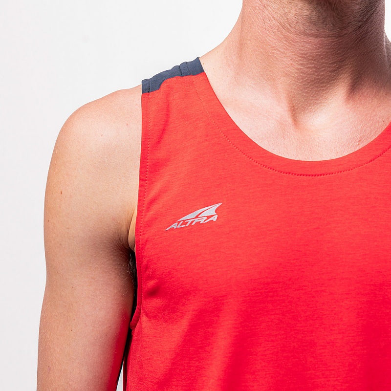 Altra VANISH Tanktop Heren Rood | Belgie AL8475G92