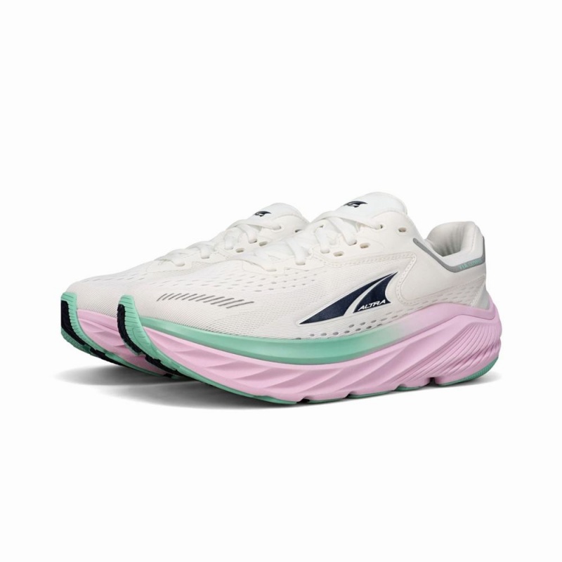 Altra VIA OLYMPUS Loopschoenen Dames Wit Roze | Belgie AL0176U25