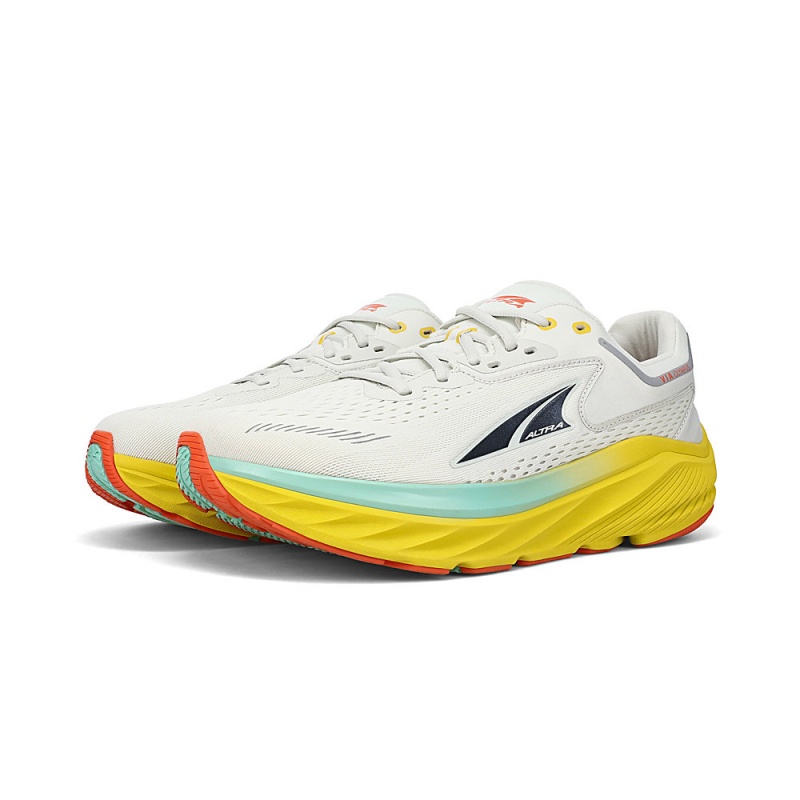 Altra VIA OLYMPUS Loopschoenen Heren Grijs Geel | Belgie AL3651Z83