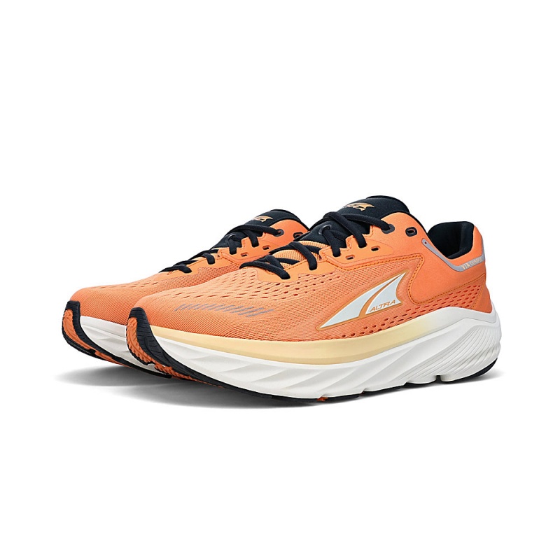 Altra VIA OLYMPUS Loopschoenen Heren Zwart Oranje | Belgie AL5162L39